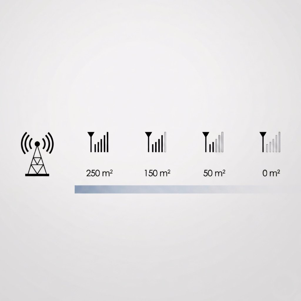 Wzmacniacz sygnału GSM/3G/4G LTE 70 dB z anteną Yagi, 15 m kabla | REEVE