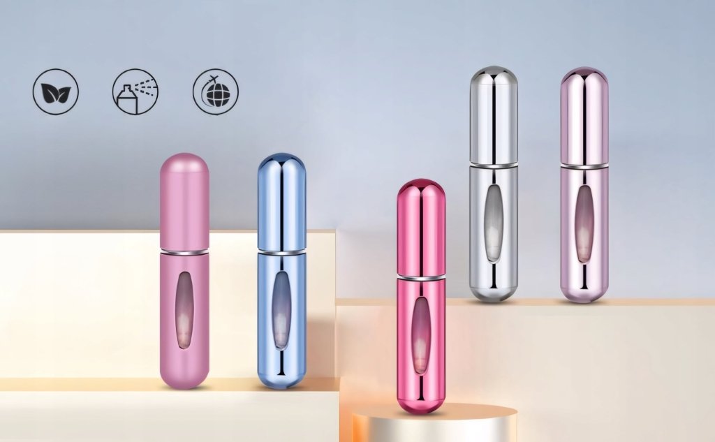 Zestaw atomizerów perfum na podróż 6x5ml mini butelka | REEVE