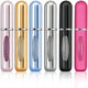 Zestaw 6 atomizerów perfum 5 ml, aluminium, podróżne