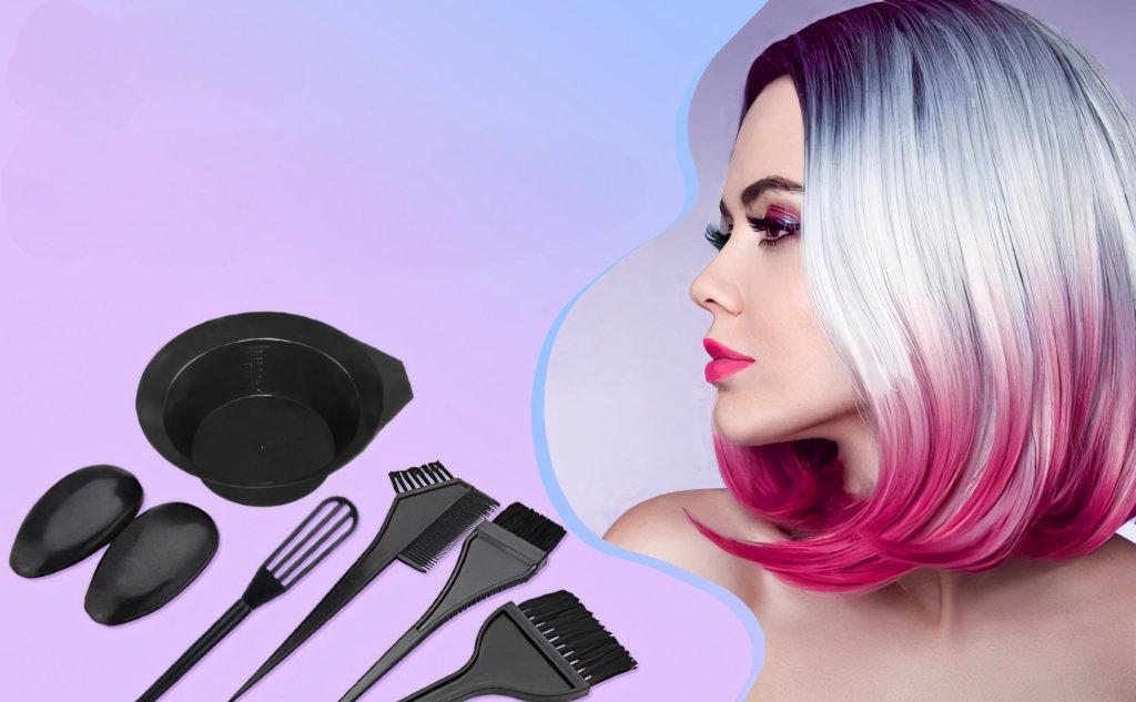 Zestaw do farbowania włosów 24 szt duży | REEVE