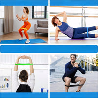 Zestaw taśm oporowych Surfou 5 szt. – fitness, joga | REEVE
